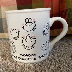 Vintage Hallmark 1985 Mug Mates Braces Make Beauti